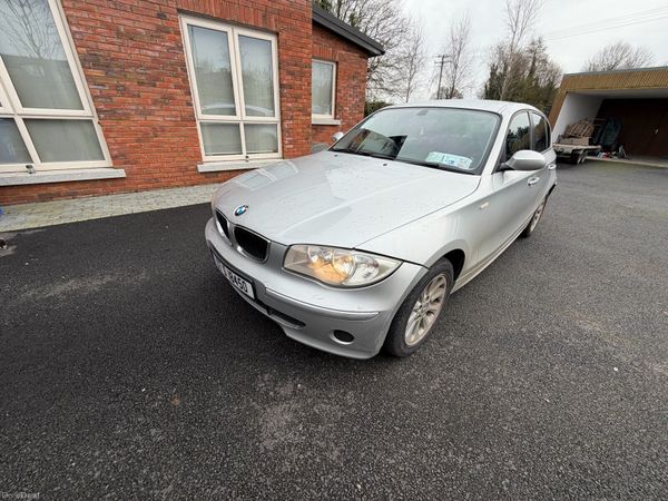 BMW 1-Series Hatchback, Petrol, 2007, Silver