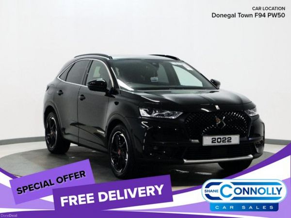 DS Automobiles DS 7 Crossback SUV, Petrol Hybrid, 2022, Black