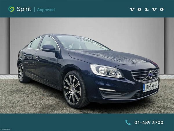 Volvo S60 Saloon, Diesel, 2018, Blue