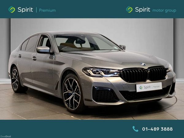 BMW 5-Series Saloon, Petrol Plug-in Hybrid, 2023, Grey