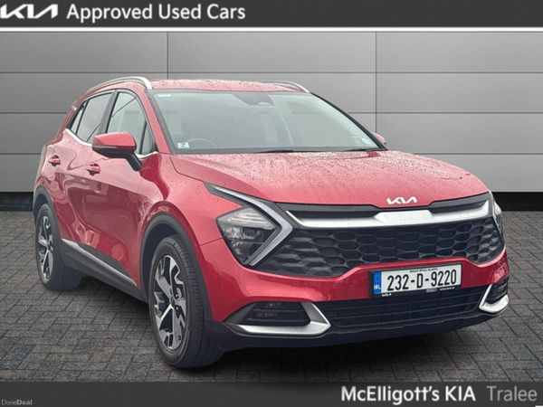 Kia Sportage MPV, Diesel Hybrid, 2023, Red