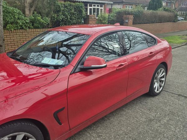 BMW 4-Series Saloon, Diesel, 2017, Red