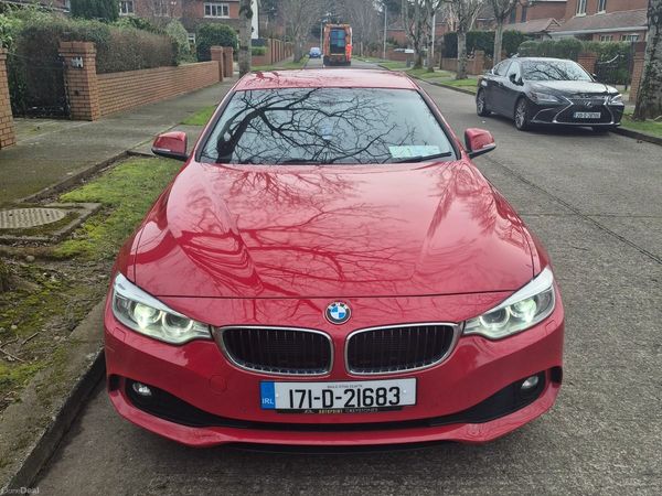 BMW 4-Series Saloon, Diesel, 2017, Red