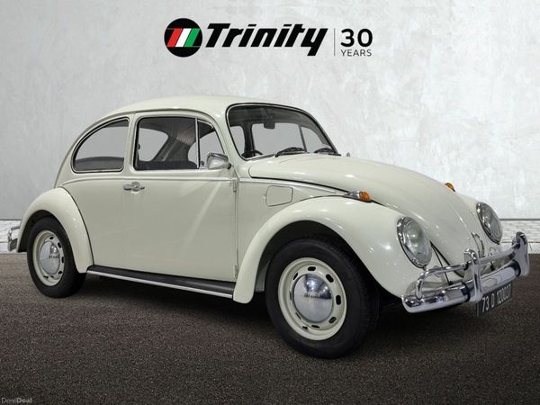Volkswagen Beetle Hatchback, Petrol, 1973, White
