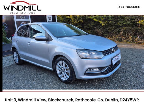 Volkswagen Polo Hatchback, Petrol, 2016, Silver