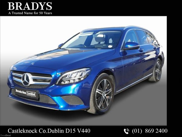 Mercedes-Benz C-Class Estate, Diesel, 2021, Blue