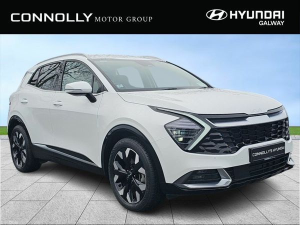 Kia Sportage SUV, Petrol Plug-in Hybrid, 2023, White