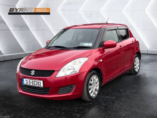 Suzuki Swift Hatchback, Petrol, 2012, Red