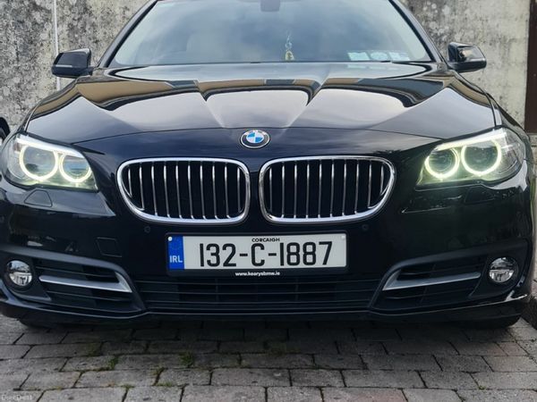 BMW 5-Series Saloon, Diesel, 2013, Black