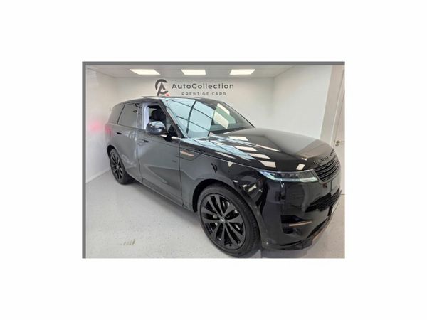 Land Rover Range Rover Sport SUV, Petrol Plug-in Hybrid, 2025, Black