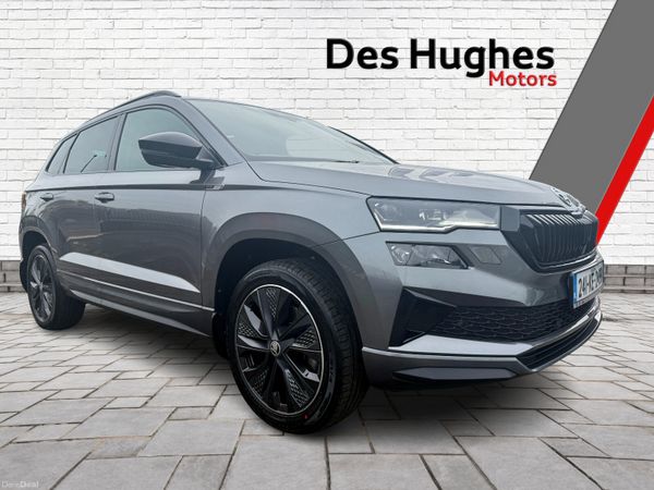 Skoda Karoq Estate/Jeep, Petrol, 2024, Grey