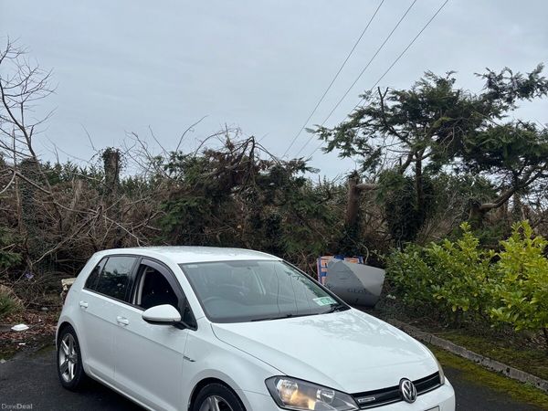 Volkswagen Golf Hatchback, Diesel, 2014, White