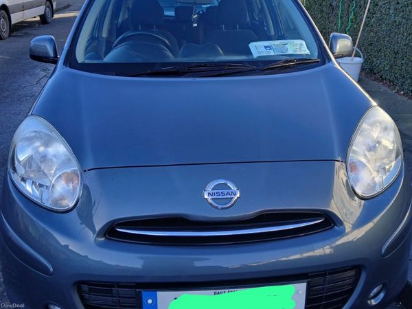 Nissan Micra Hatchback, Petrol, 2012, Grey