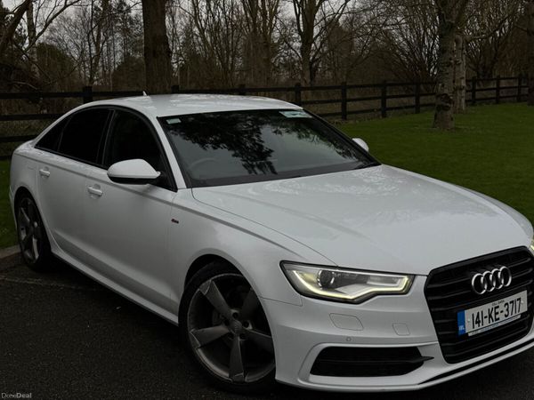 Audi A6 Saloon, Diesel, 2014, White