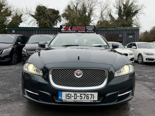 Jaguar XJ Saloon, Diesel, 2015, Green