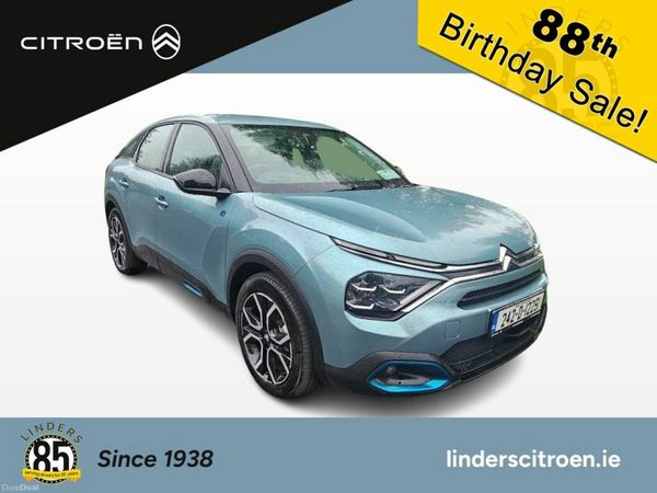 Citroen e-C4 Hatchback, Electric, 2024, Blue