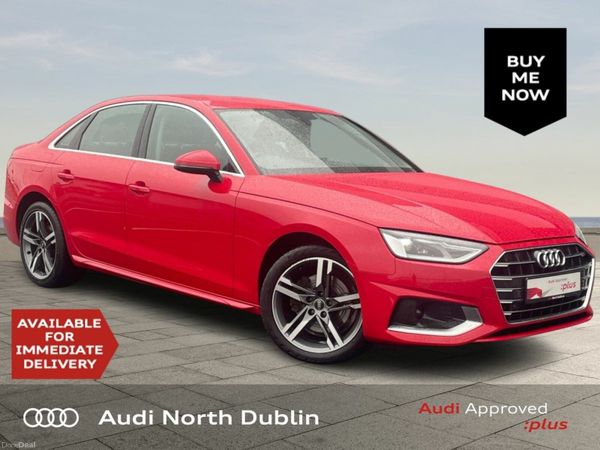 Audi A4 Saloon, Diesel, 2023, Red