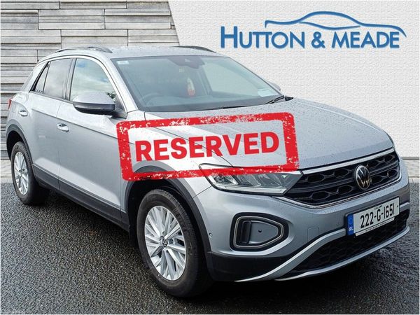 Volkswagen T-Roc SUV, Petrol, 2022, Silver
