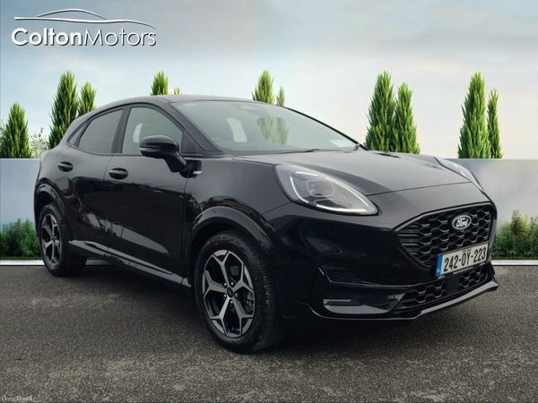 Ford Puma MPV, Petrol Hybrid, 2024, Black