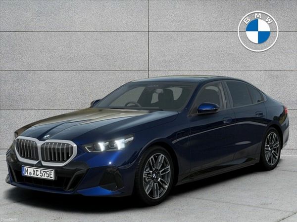 BMW 5-Series Saloon, Petrol Plug-in Hybrid, 2026, Blue