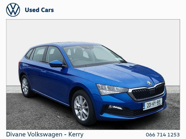 Skoda Scala Hatchback, Petrol, 2020, Blue