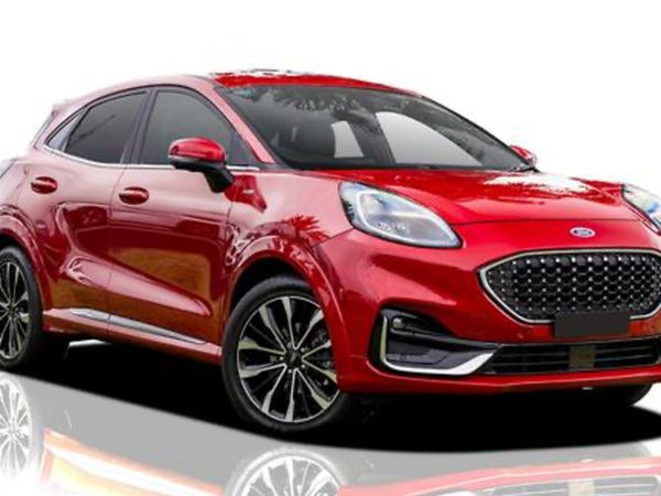 Ford Puma MPV, Petrol Hybrid, 2022, Red