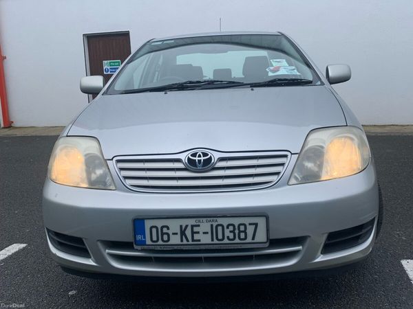 Toyota Corolla Saloon, Petrol, 2006, Silver