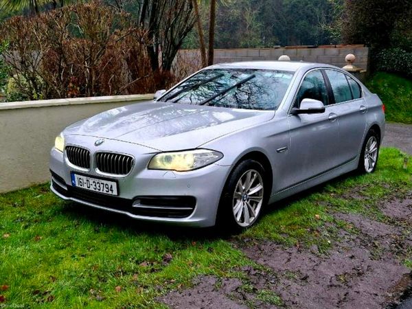 BMW 5-Series Saloon, Diesel, 2016, Silver