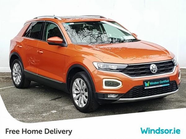 Volkswagen T-Roc SUV, Petrol, 2018, Orange