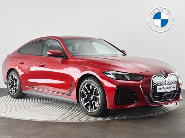 BMW i4 Hatchback, Electric, 2025, Red