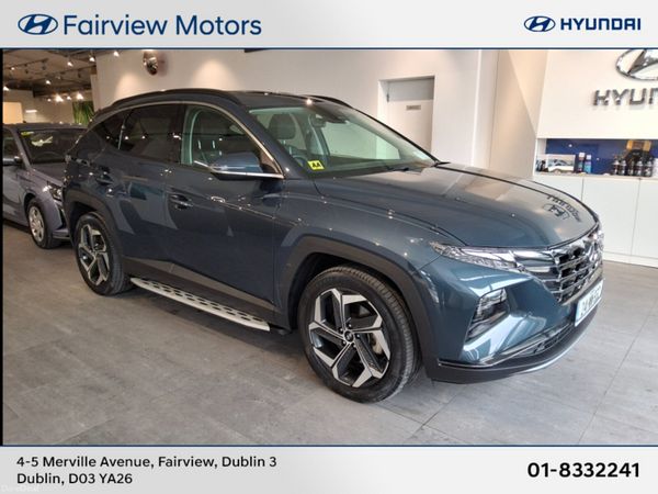 Hyundai Tucson SUV, Petrol Hybrid, 2024, Blue