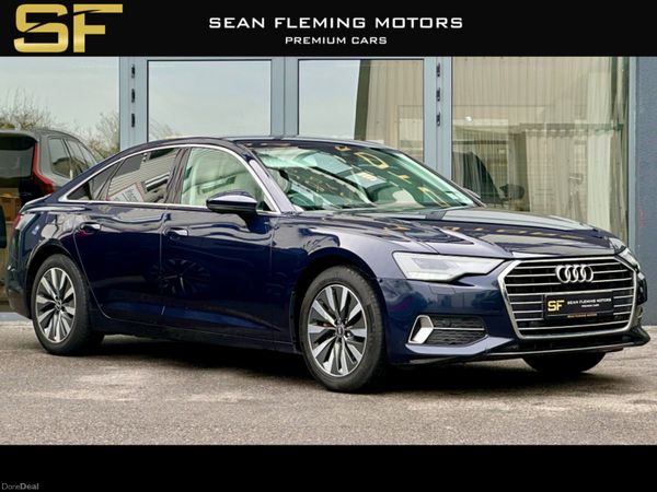 Audi A6 Saloon, Diesel, 2021, Blue