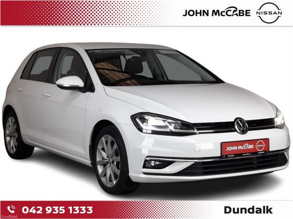 Volkswagen Golf Hatchback, Petrol, 2019, White