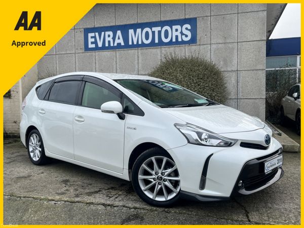 Toyota Prius MPV, Petrol Hybrid, 2018, White