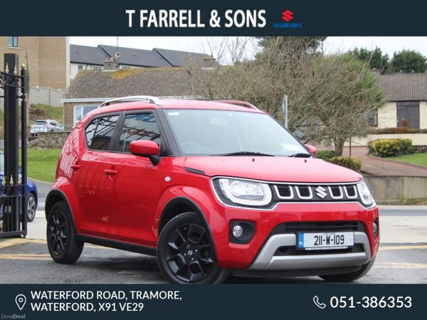 Suzuki Ignis Hatchback, Petrol, 2021, Red