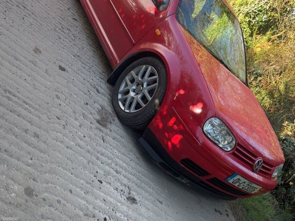 Volkswagen Golf Hatchback, Diesel, 2001, Red