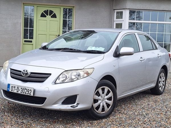 Toyota Corolla Saloon, Petrol, 2007, Silver