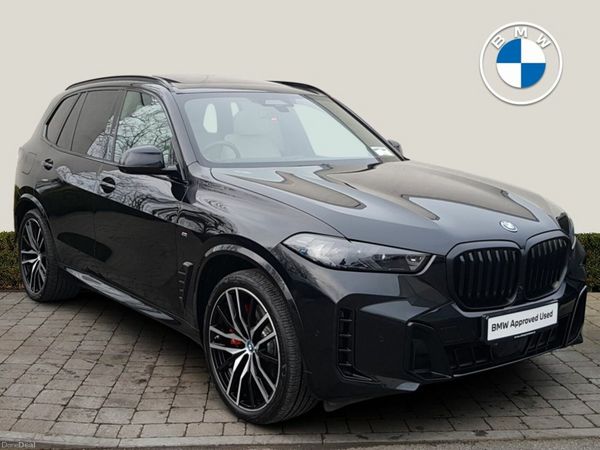 BMW X5 SUV, Petrol Plug-in Hybrid, 2025, Black