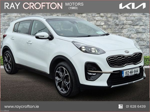 Kia Sportage SUV, Diesel, 2019, White