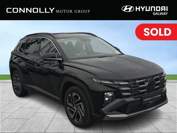 Hyundai Tucson SUV, Petrol Plug-in Hybrid, 2025, Black