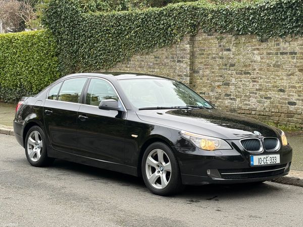 BMW 5-Series Saloon, Diesel, 2010, Black