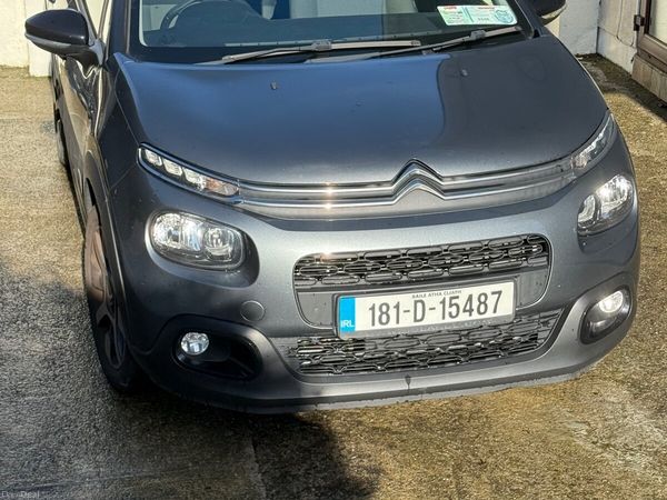 Citroen C3 Hatchback, Diesel, 2018, Grey
