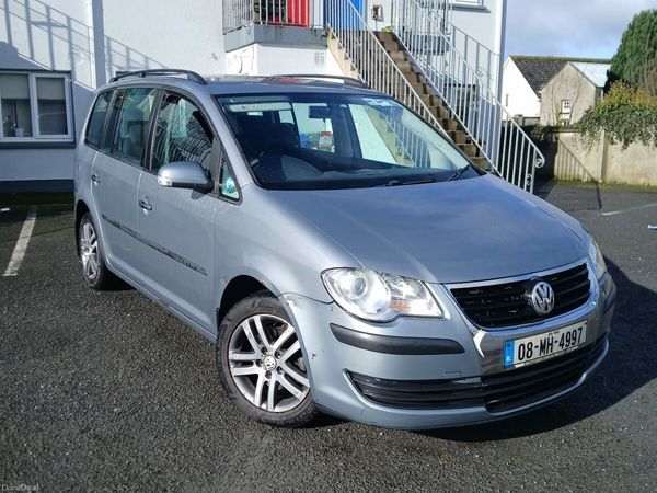 Volkswagen Touran MPV, Diesel, 2008, Grey