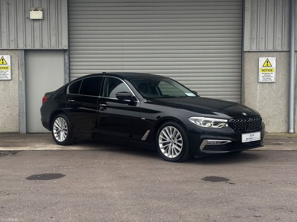 BMW 5-Series Saloon, Diesel, 2018, Black
