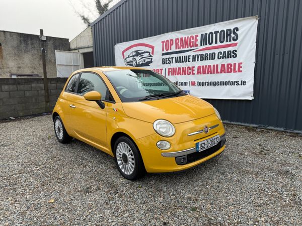 Fiat 500 Coupe, Petrol, 2015, Yellow