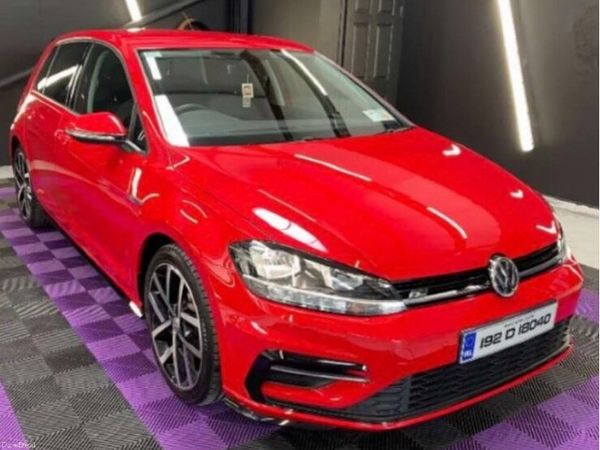 Volkswagen Golf Estate, Diesel, 2019, Red