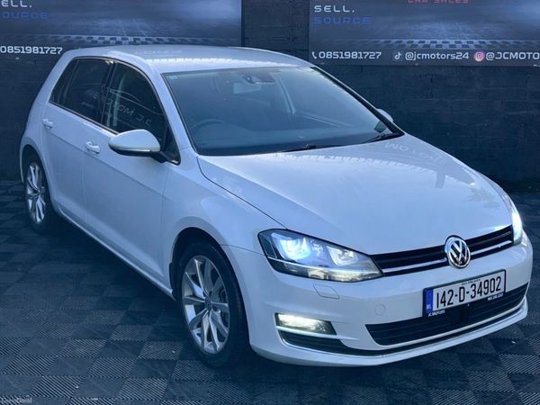 Volkswagen Golf Hatchback, Petrol, 2014, White