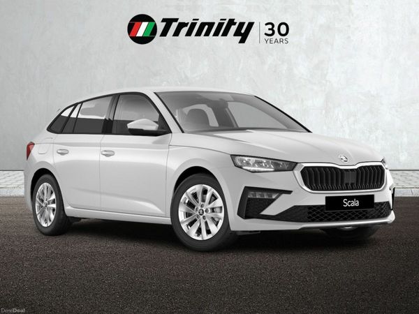 Skoda Scala Hatchback, Petrol, 2026, White