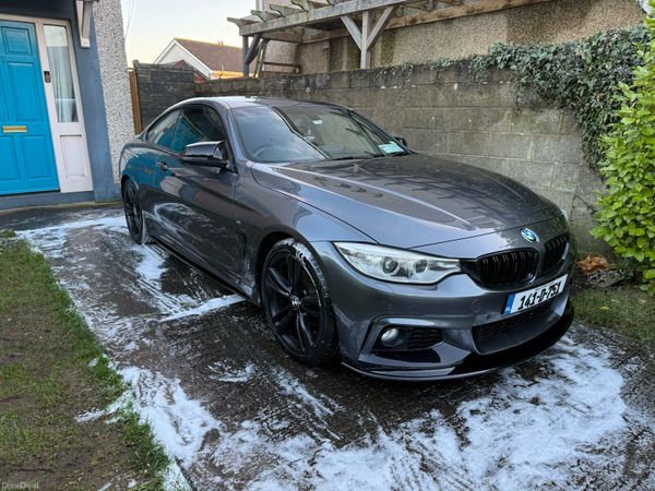 BMW 4-Series Coupe, Diesel, 2014, Grey