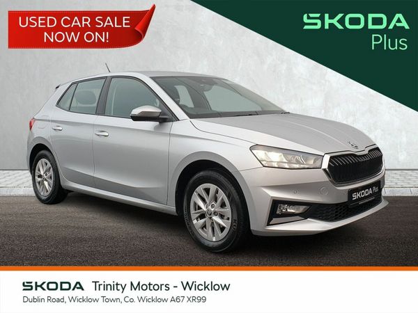 Skoda Fabia Hatchback, Petrol, 2024, Silver
